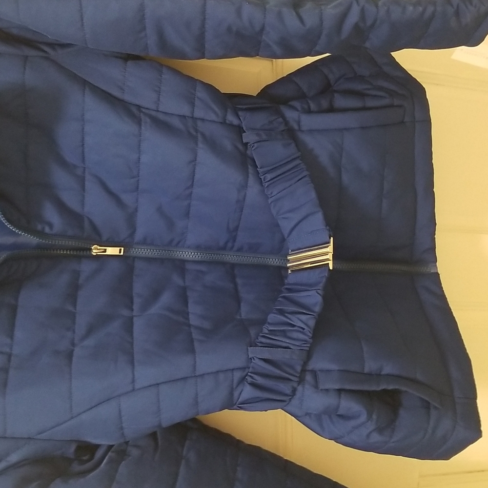 NY&C Ladies blue puffer jacket - Picture 4 of 7